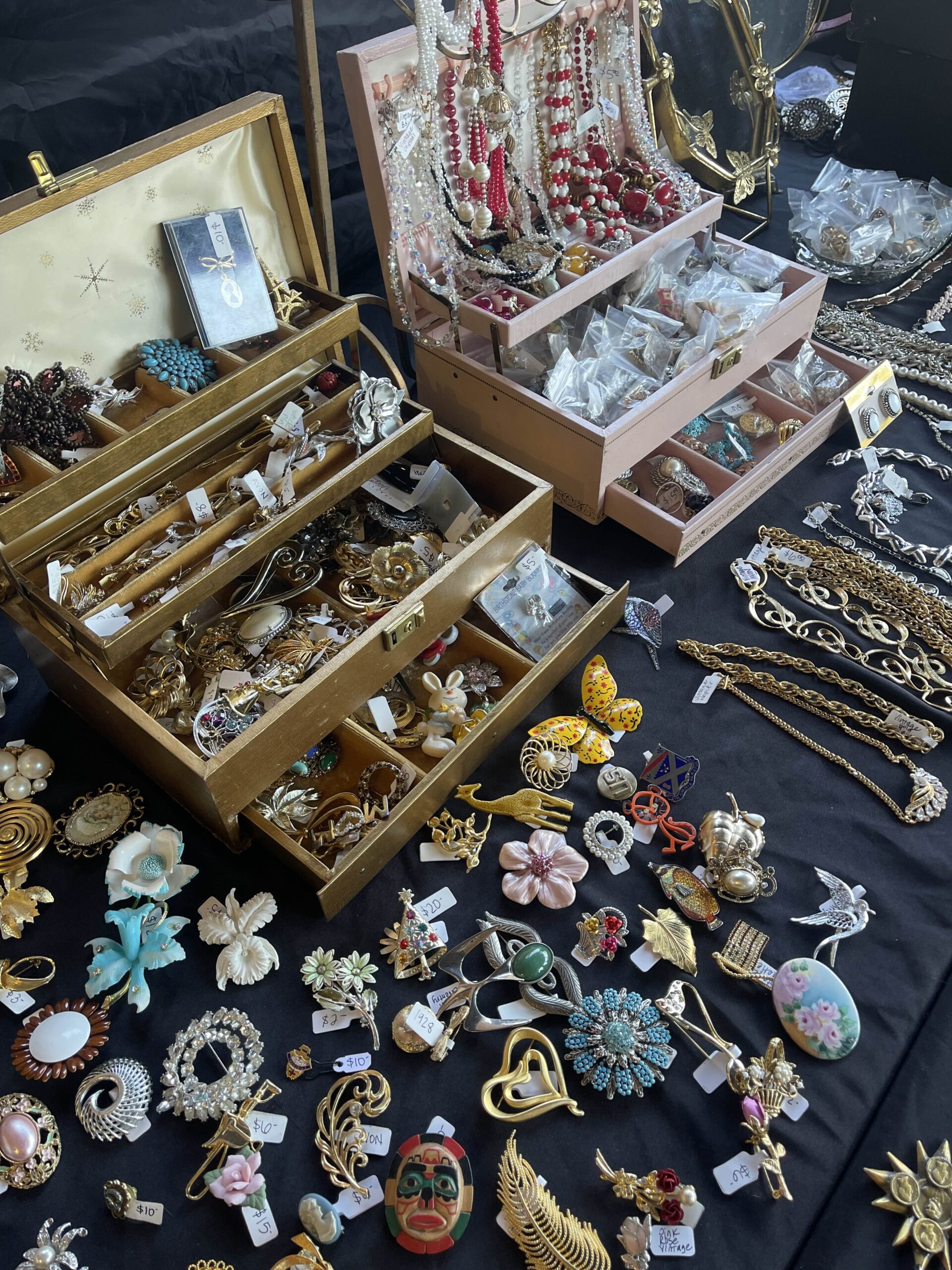 Vendors and finds at The Bazaar